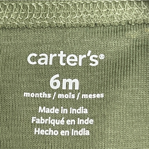 Carter’s - Baby Boy's 4-Piece Long Sleeve Bodysuits & Jogger Pants Set - Picture 8 of 13